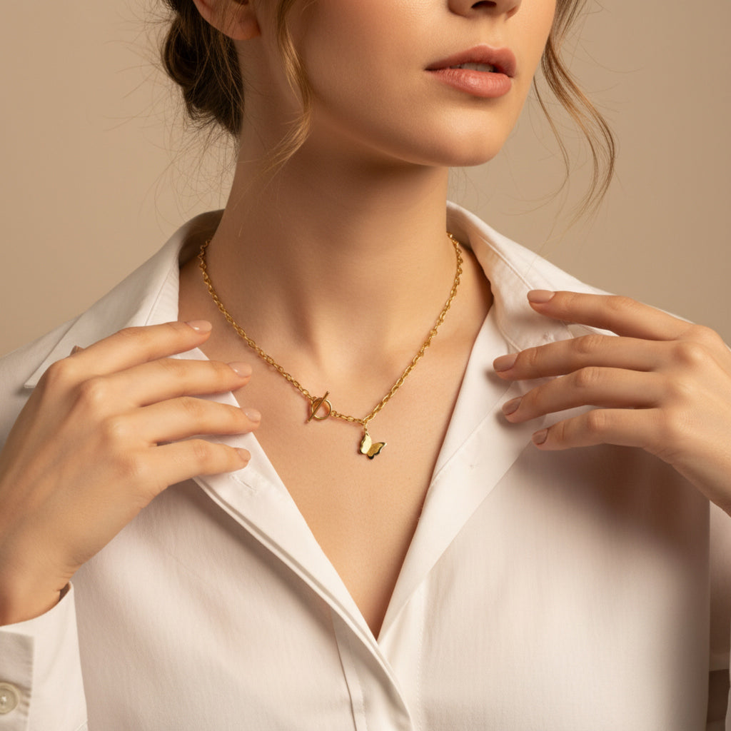 Collier Butterfly
