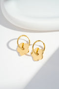 Boucle d’Oreille Suzanna dorée