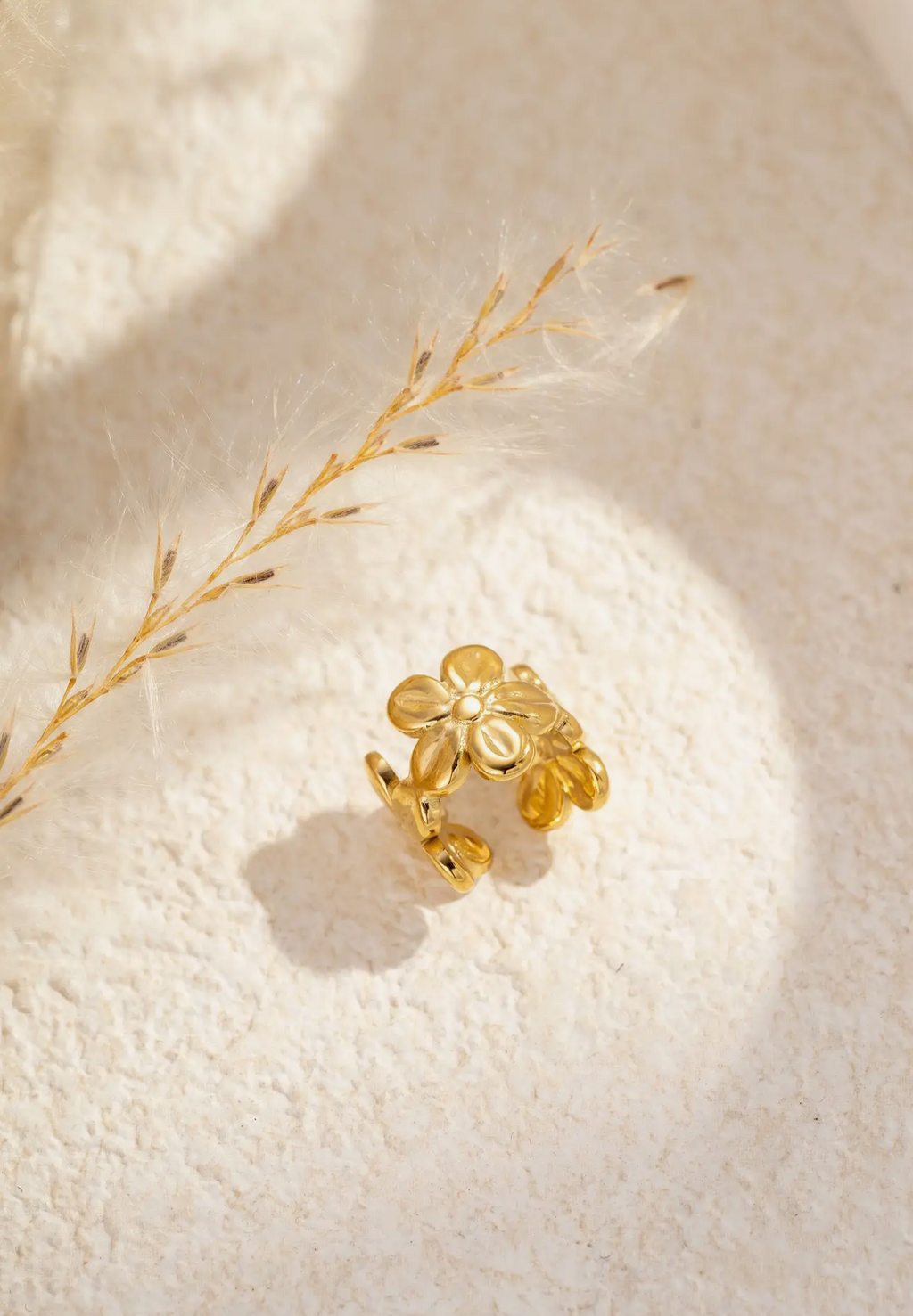 Earcuff bague oreille Rosy