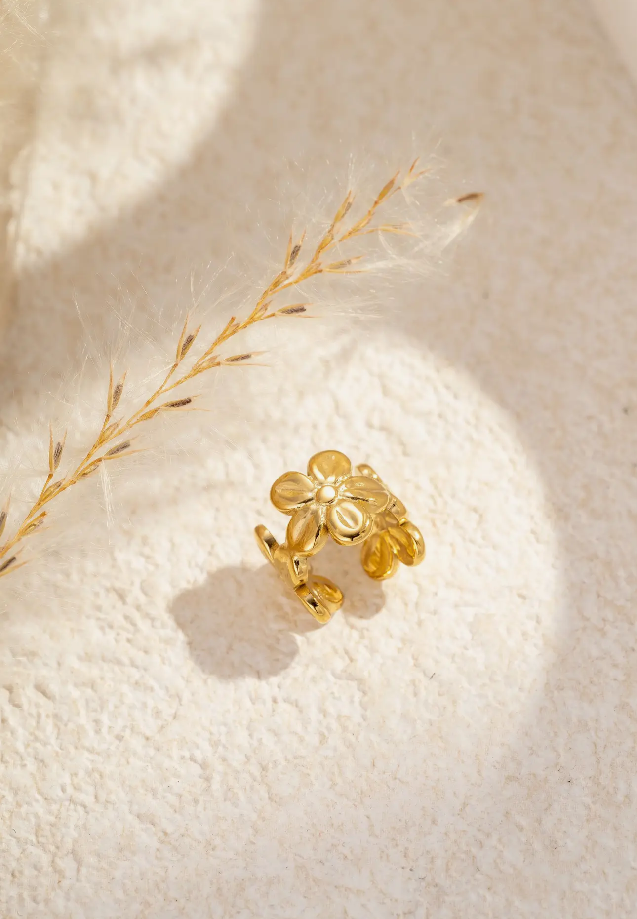 Earcuff bague oreille Rosy