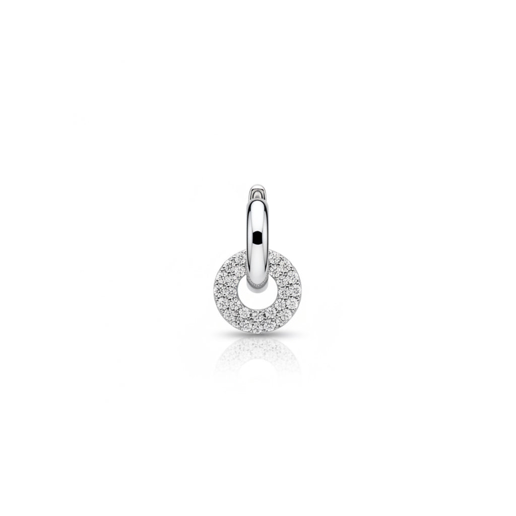 Boucle d’Oreille Jaya argent